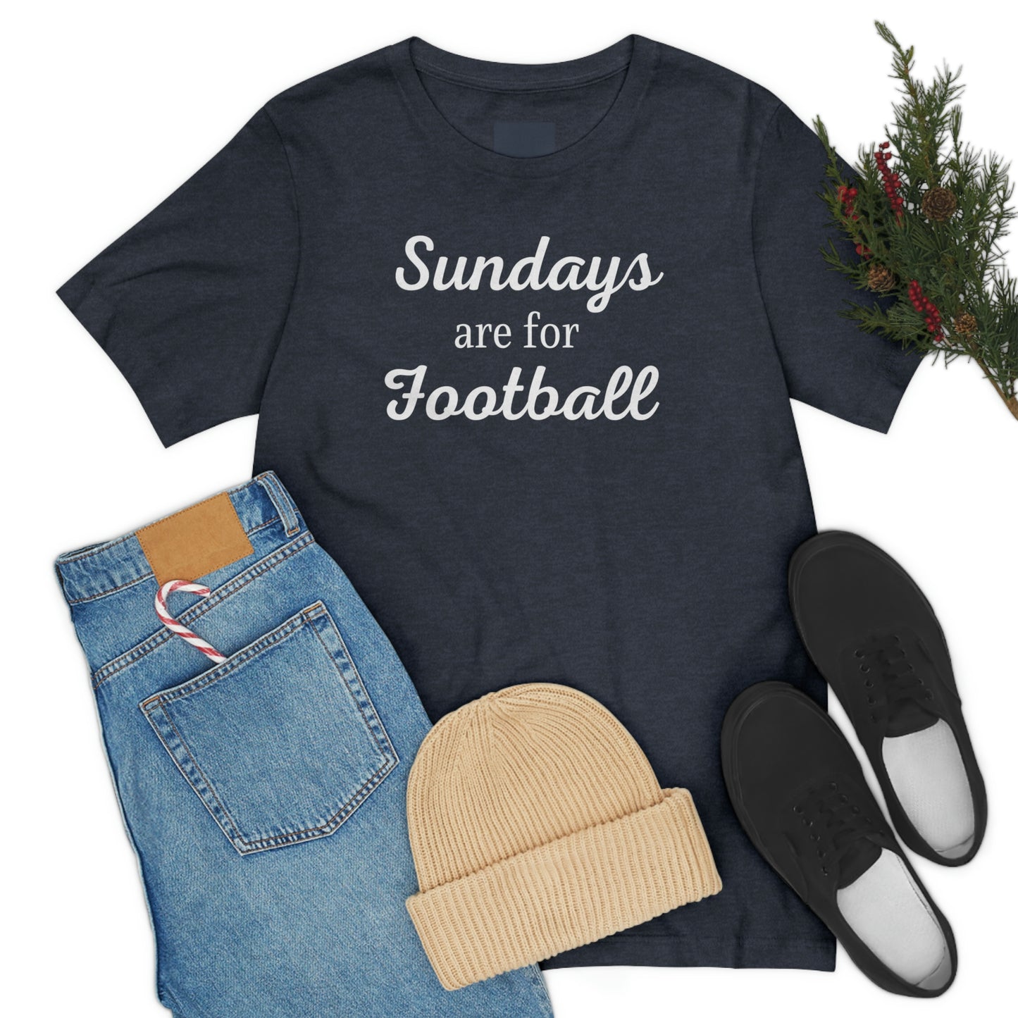 Sundays are for Football Unisex Jersey Short Sleeve Tee