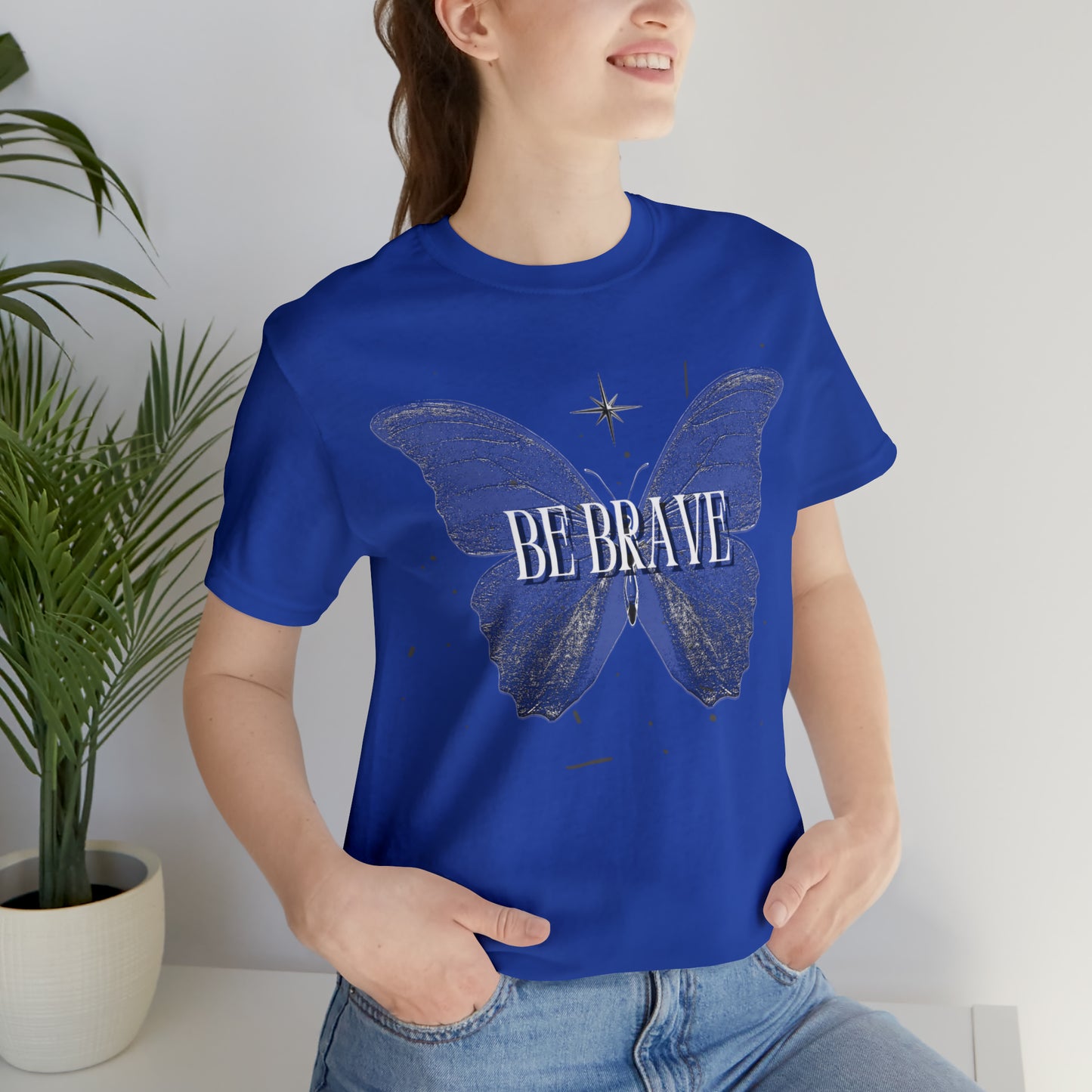 Be Brave Unisex Jersey Short Sleeve Tee