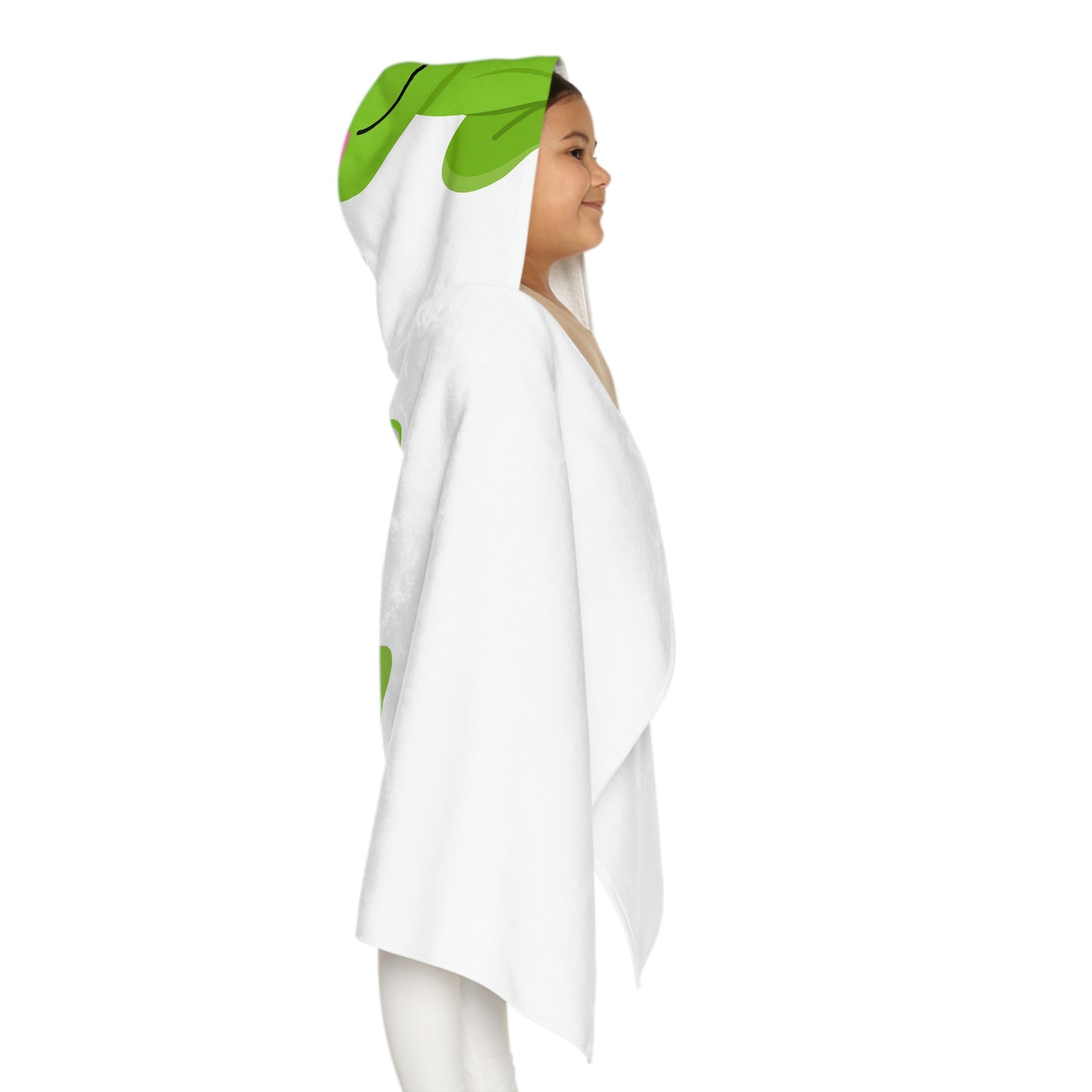 What's Hoppin Youth Hooded Towel