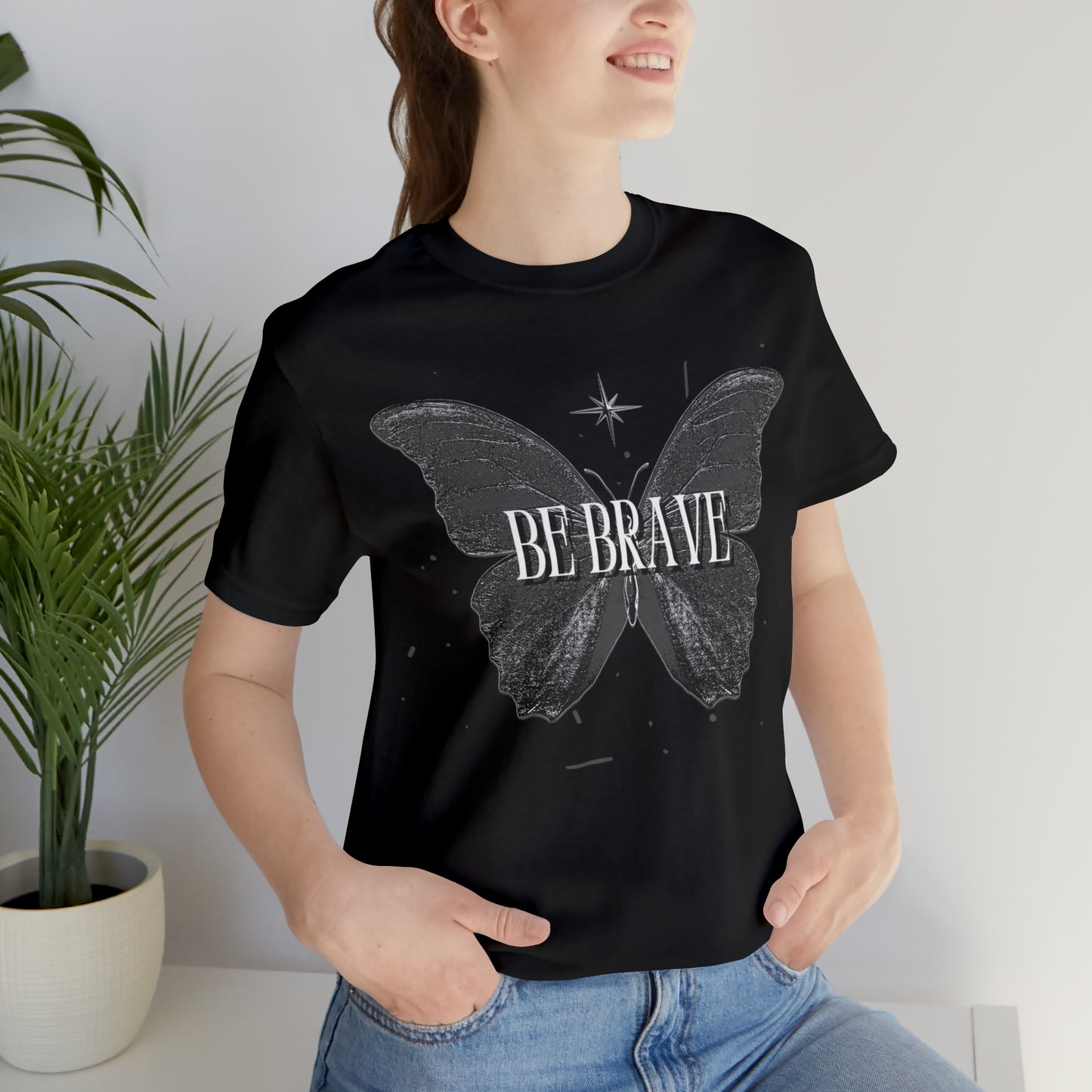 Be Brave Unisex Jersey Short Sleeve Tee