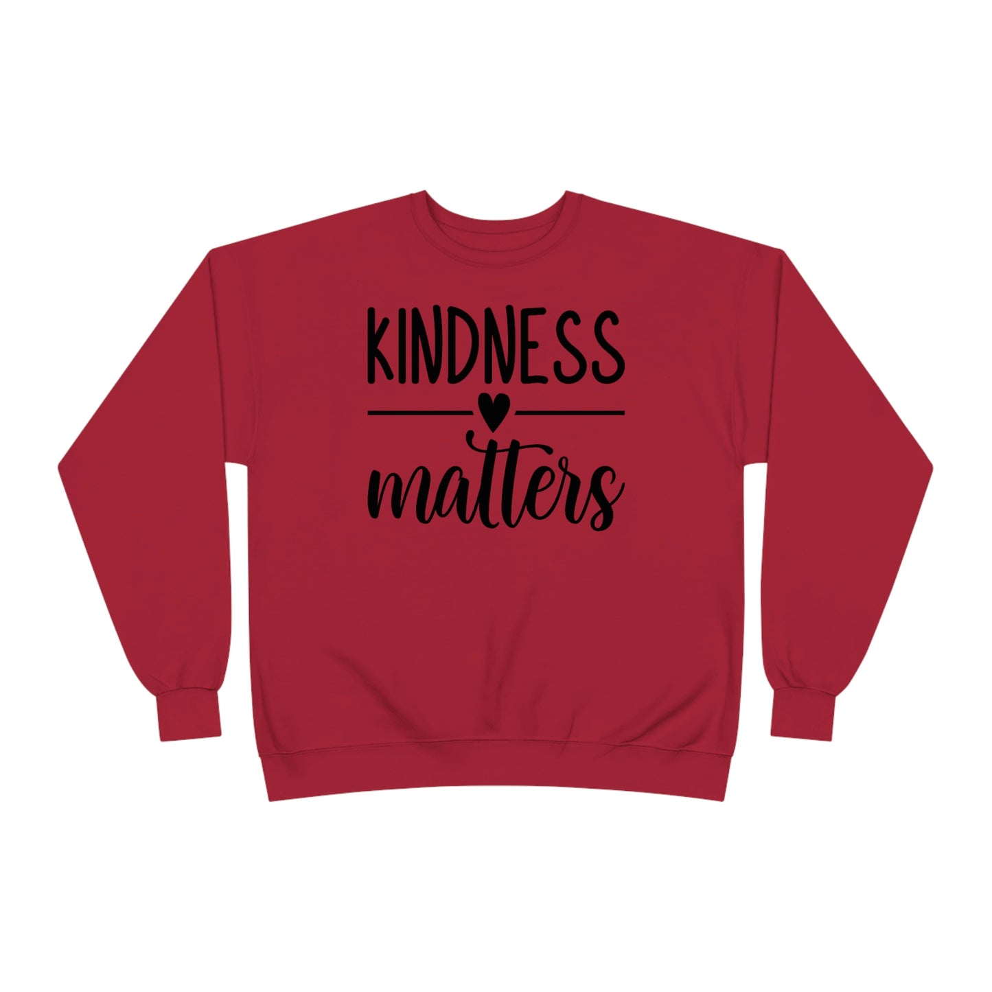 Kindness Matters Unisex EcoSmart® Crewneck Sweatshirt