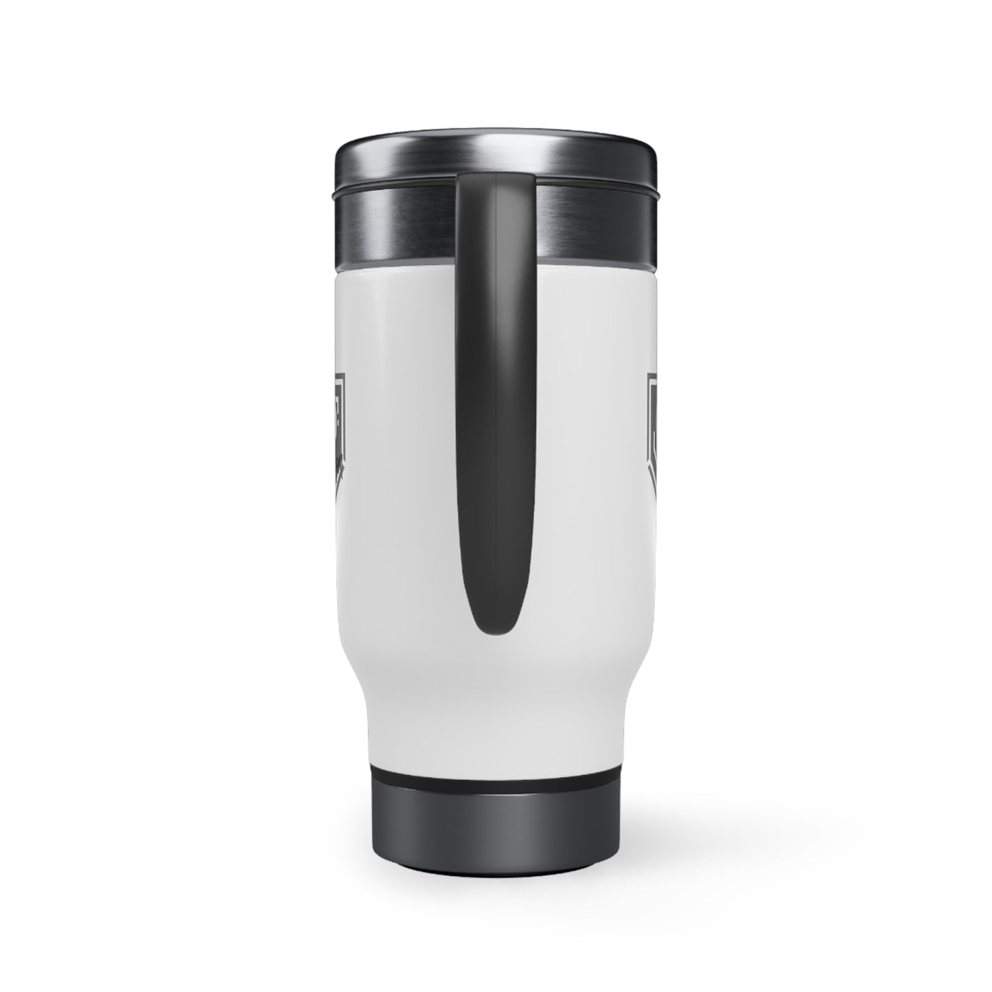 Baseball Mom Stainless Steel Travel Mug with Handle, 14oz