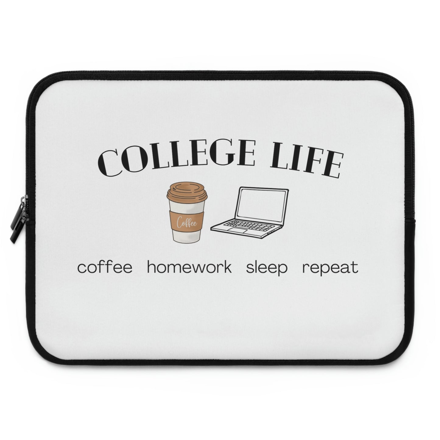 College Life Laptop Sleeve