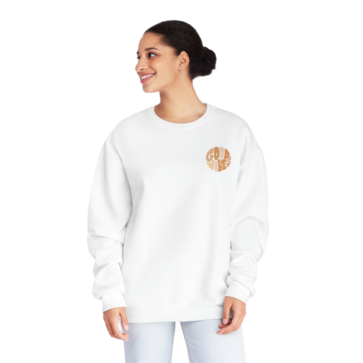 Good Vibes Unisex NuBlend® Crewneck Sweatshirt