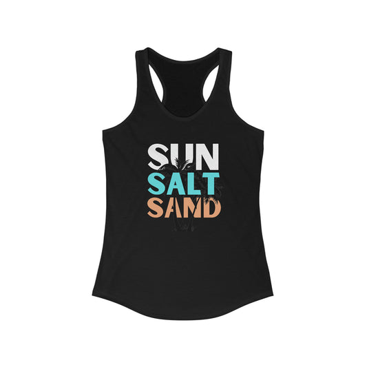 Sun Salt Sand Tank Top Women's Ideal Racerback Tank