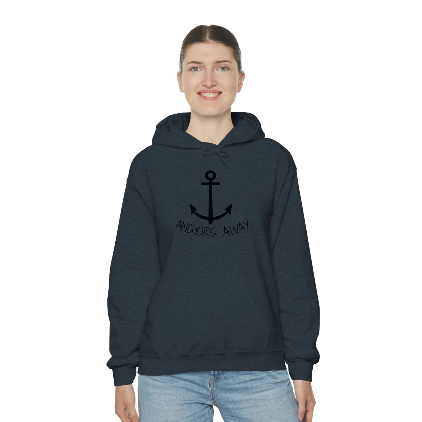 Anchors Away Unisex Heavy Blend™ Hooded Sweatshirt