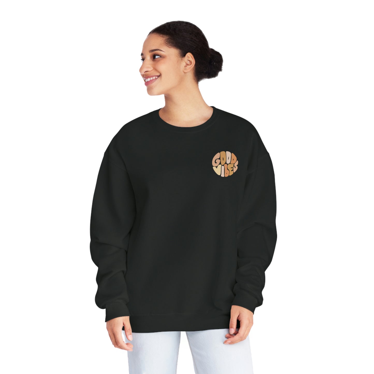 Good Vibes Unisex NuBlend® Crewneck Sweatshirt