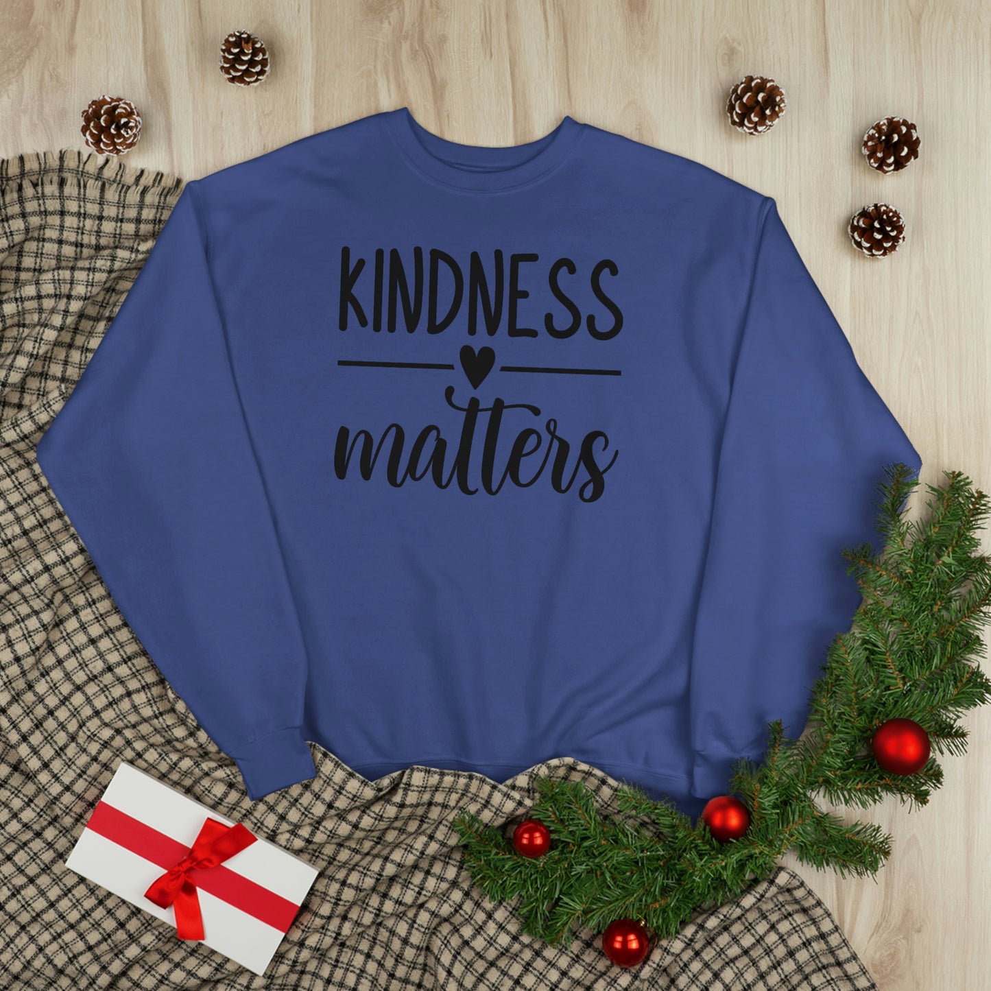 Kindness Matters Unisex EcoSmart® Crewneck Sweatshirt