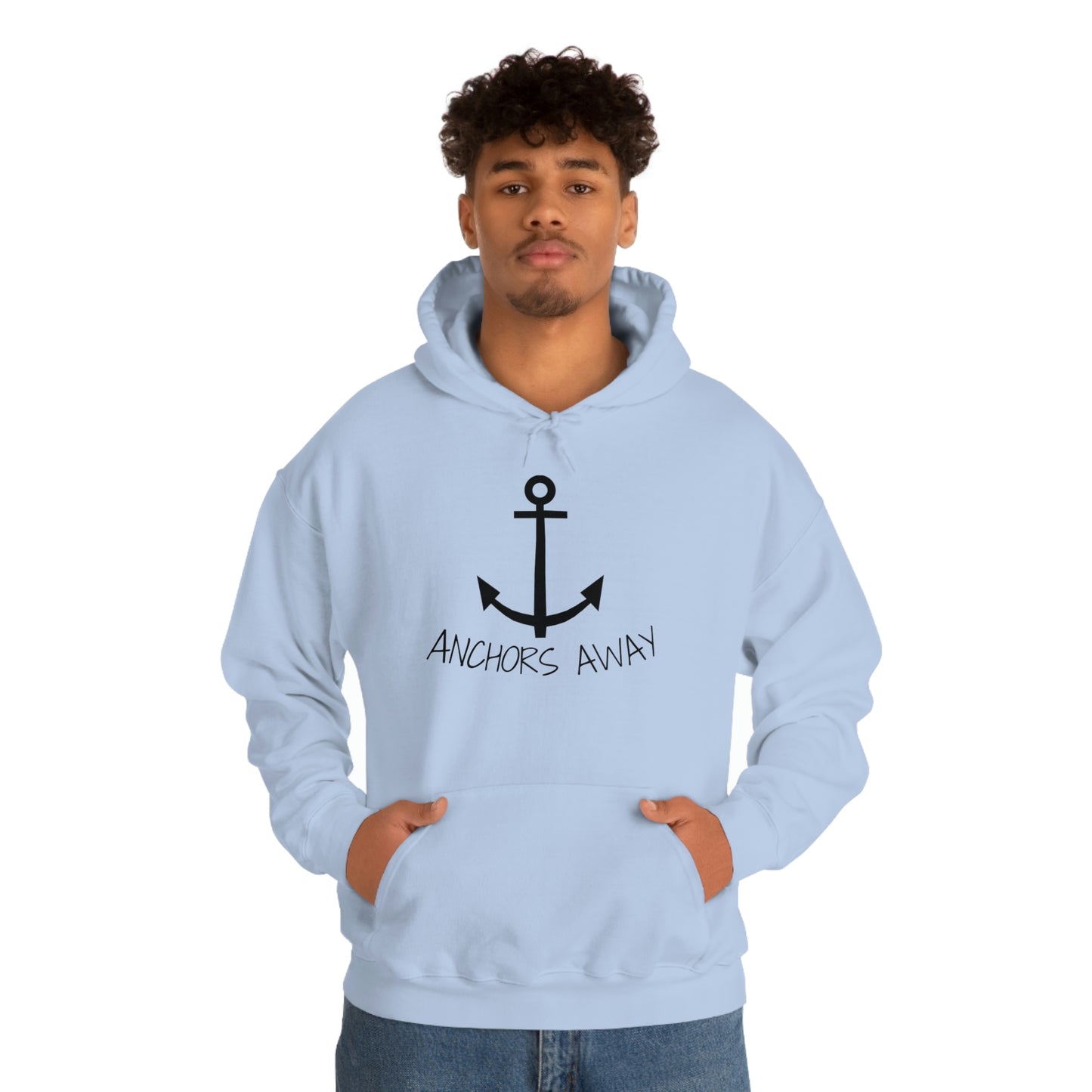 Anchors Away Unisex Heavy Blend™ Hooded Sweatshirt