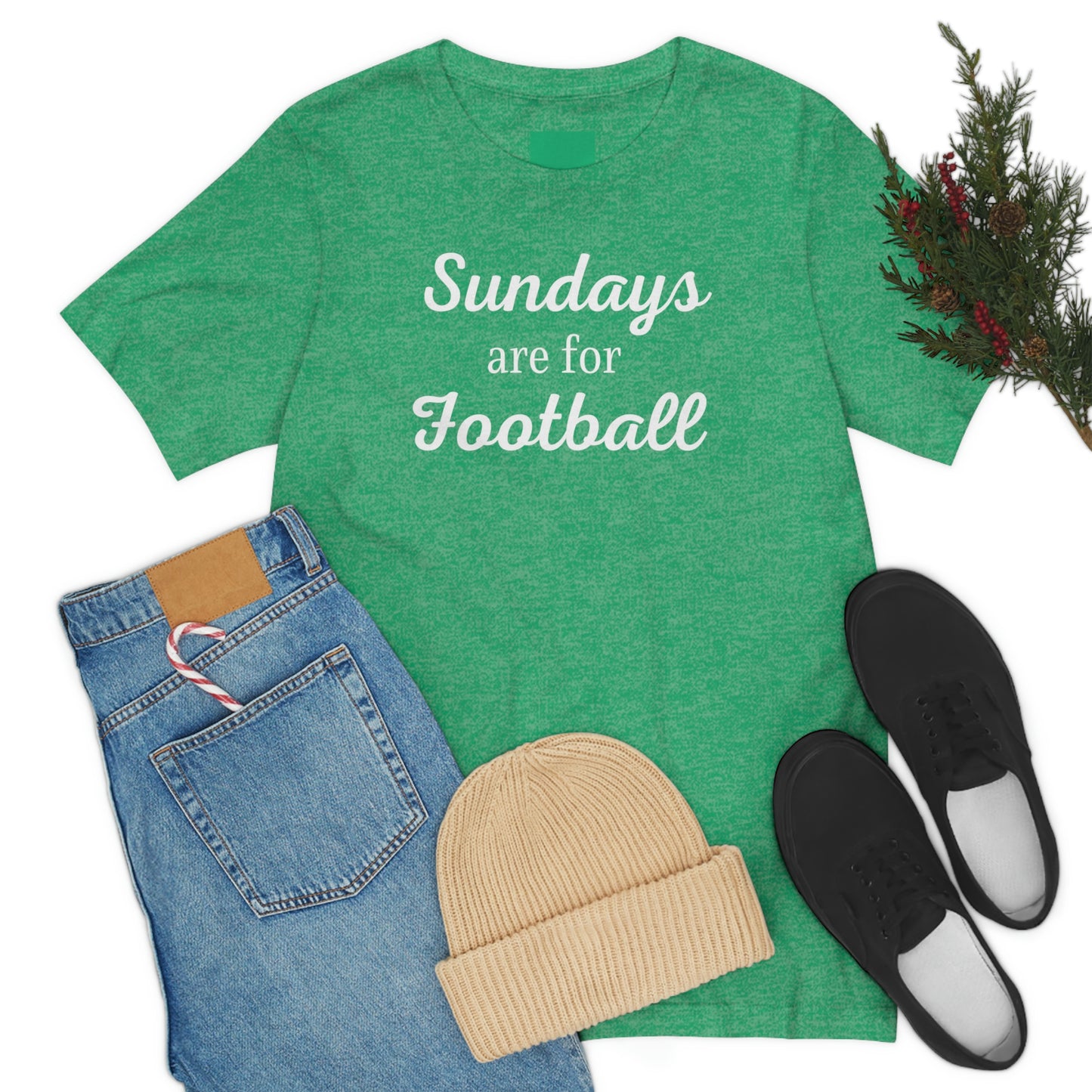 Sundays are for Football Unisex Jersey Short Sleeve Tee