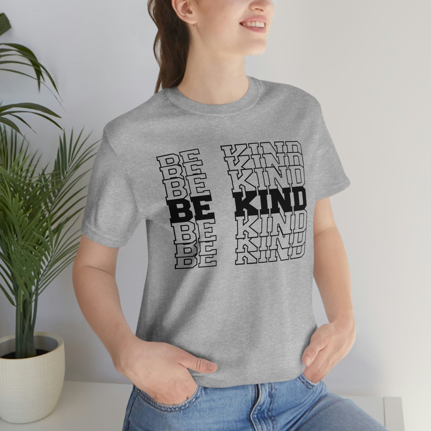 Be Kind Repeat Unisex Jersey Short Sleeve Tee