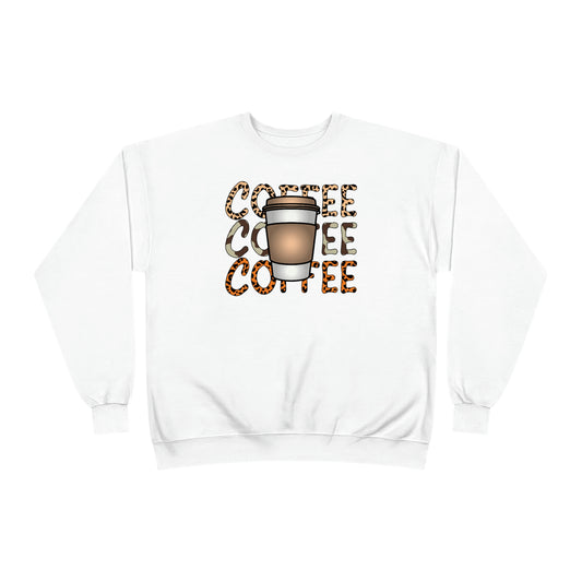 Coffee Coffee Coffee Unisex EcoSmart® Crewneck Sweatshirt