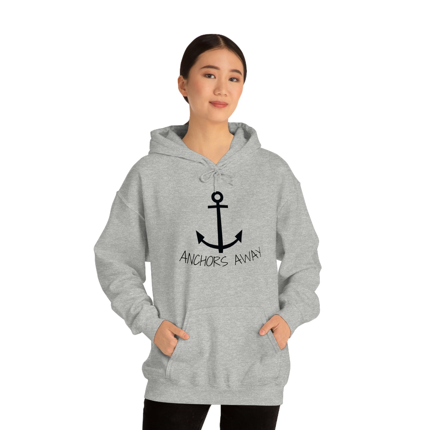 Anchors Away Unisex Heavy Blend™ Hooded Sweatshirt