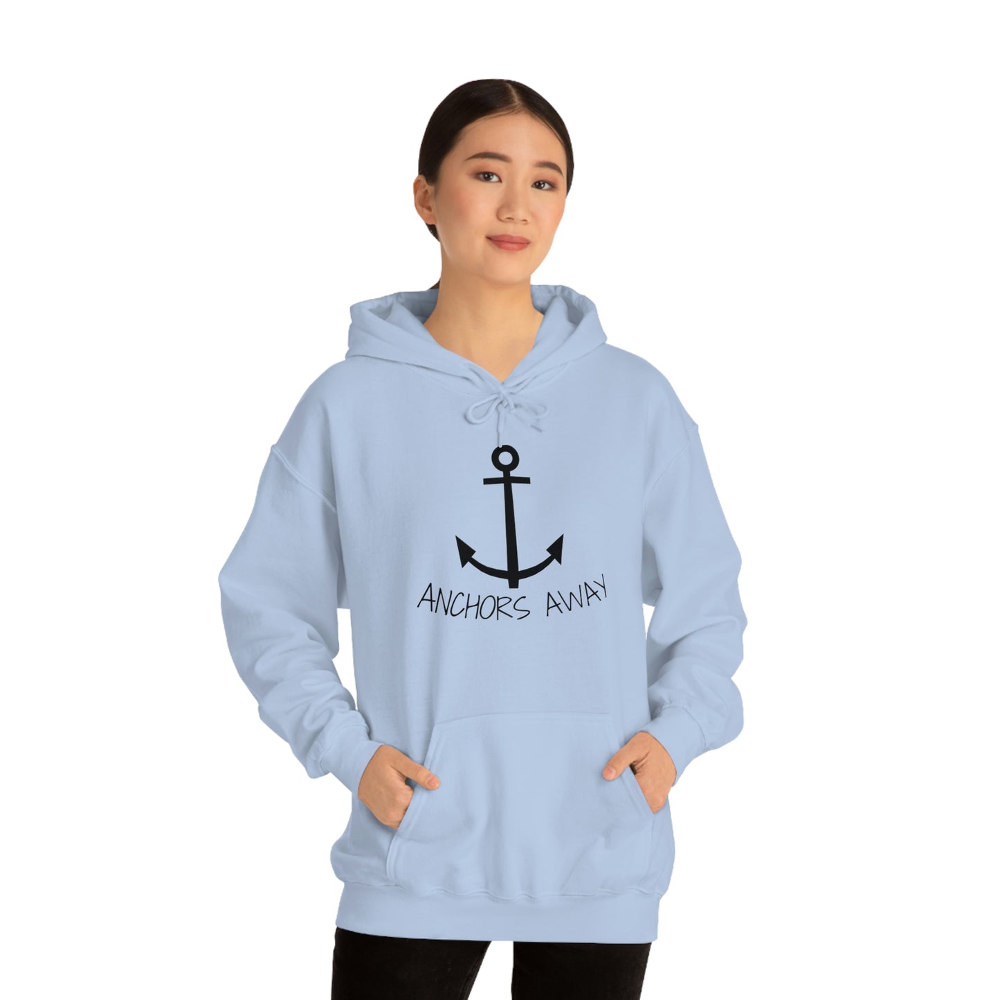 Anchors Away Unisex Heavy Blend™ Hooded Sweatshirt