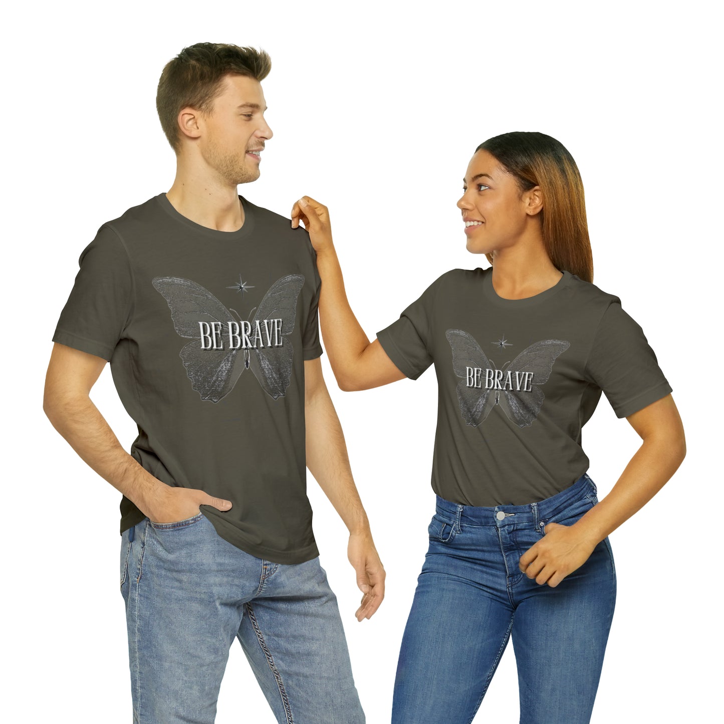 Be Brave Unisex Jersey Short Sleeve Tee