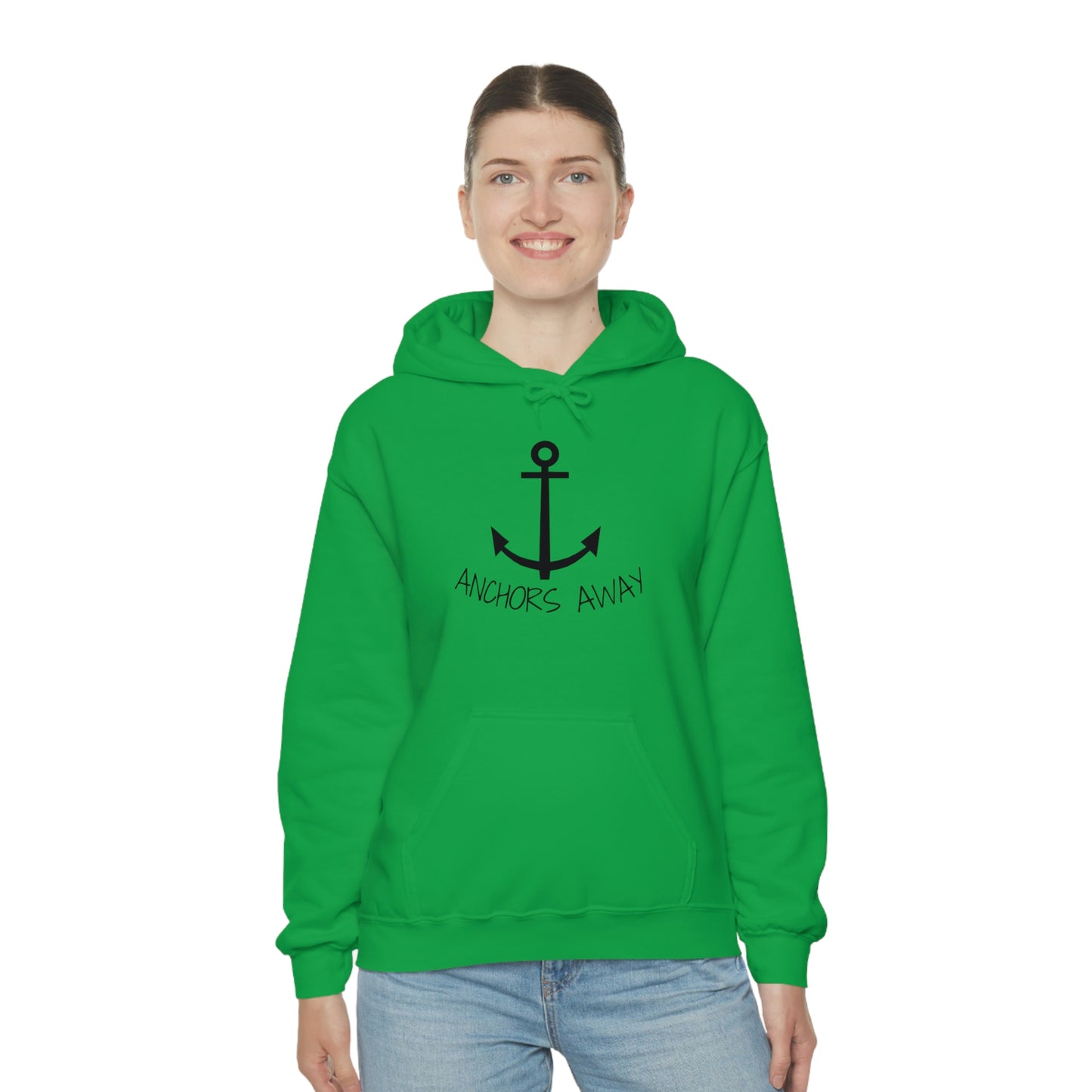 Anchors Away Unisex Heavy Blend™ Hooded Sweatshirt