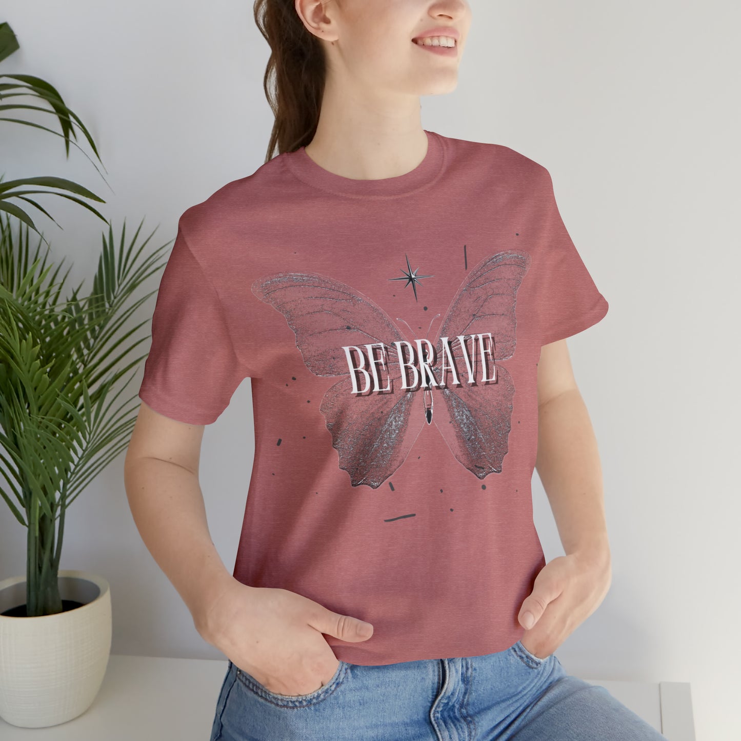 Be Brave Unisex Jersey Short Sleeve Tee