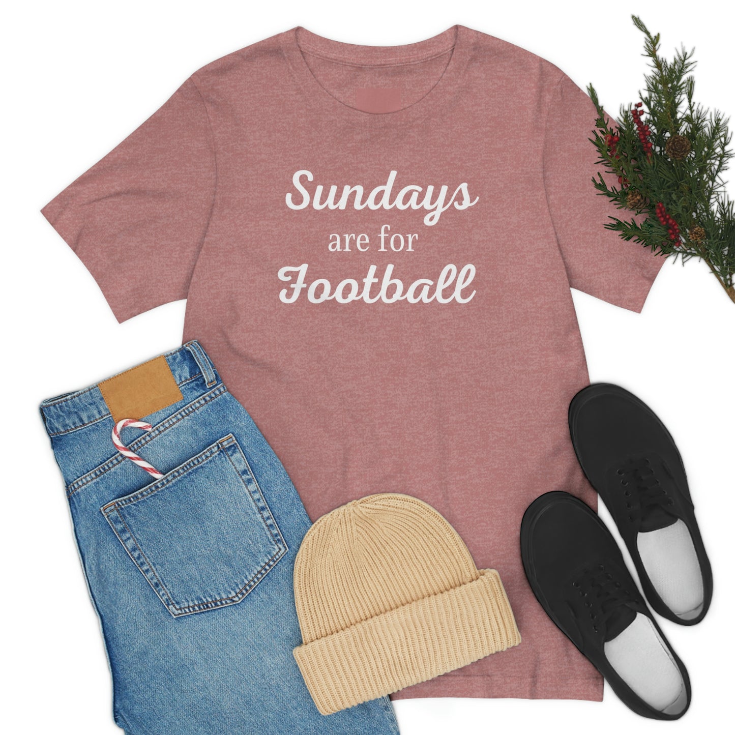 Sundays are for Football Unisex Jersey Short Sleeve Tee