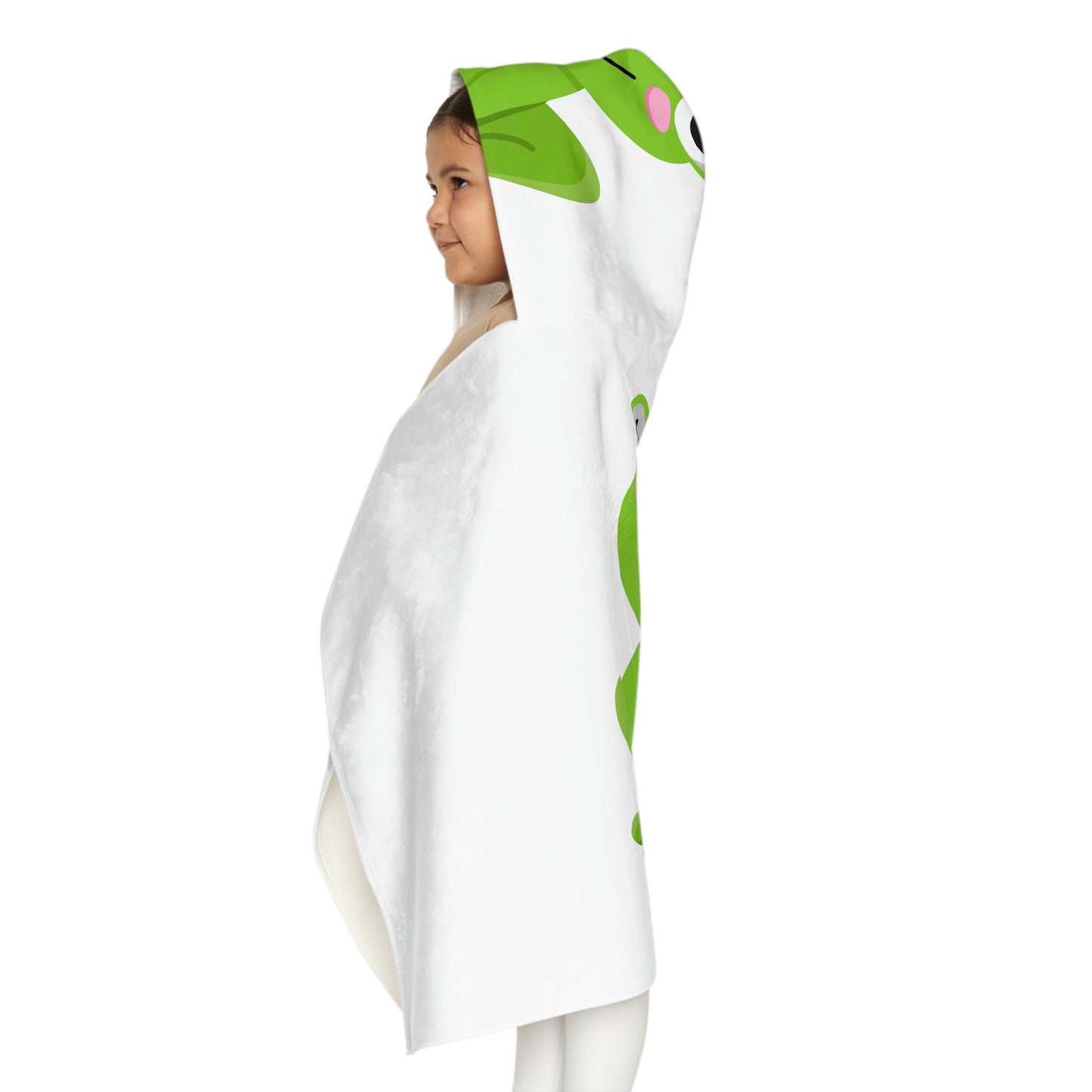 What's Hoppin Youth Hooded Towel