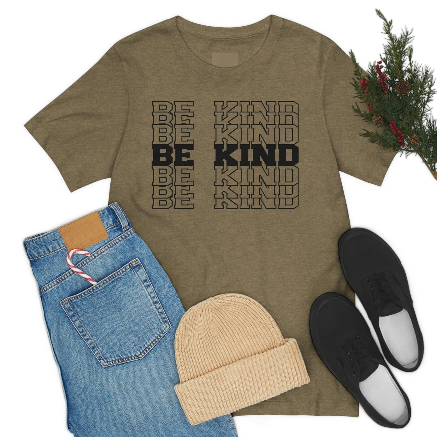 Be Kind Repeat Unisex Jersey Short Sleeve Tee