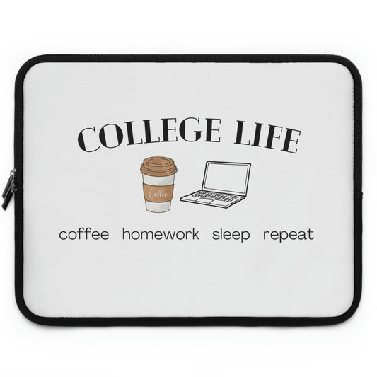 College Life Laptop Sleeve