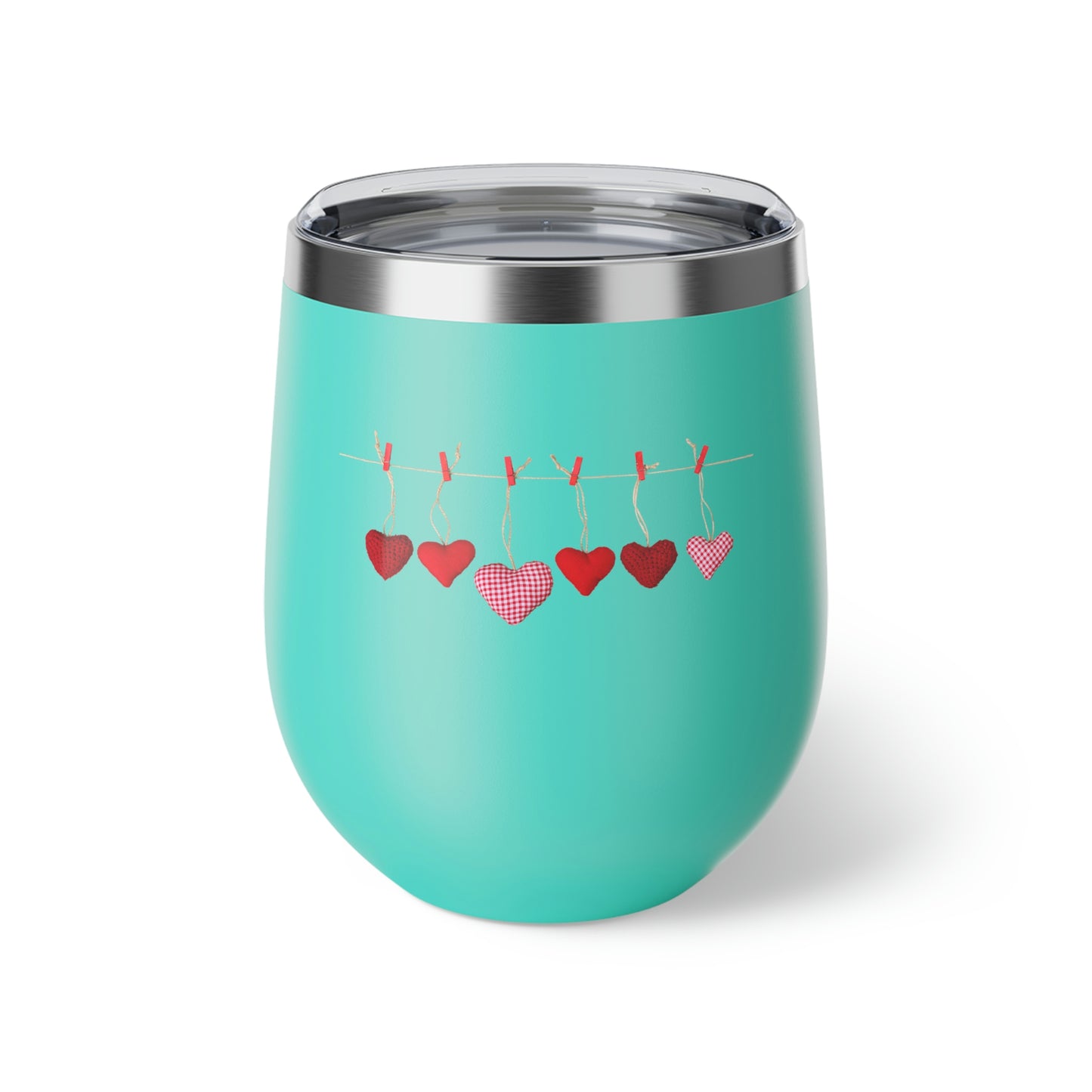 Heart String Copper Vacuum Insulated Cup, 12oz