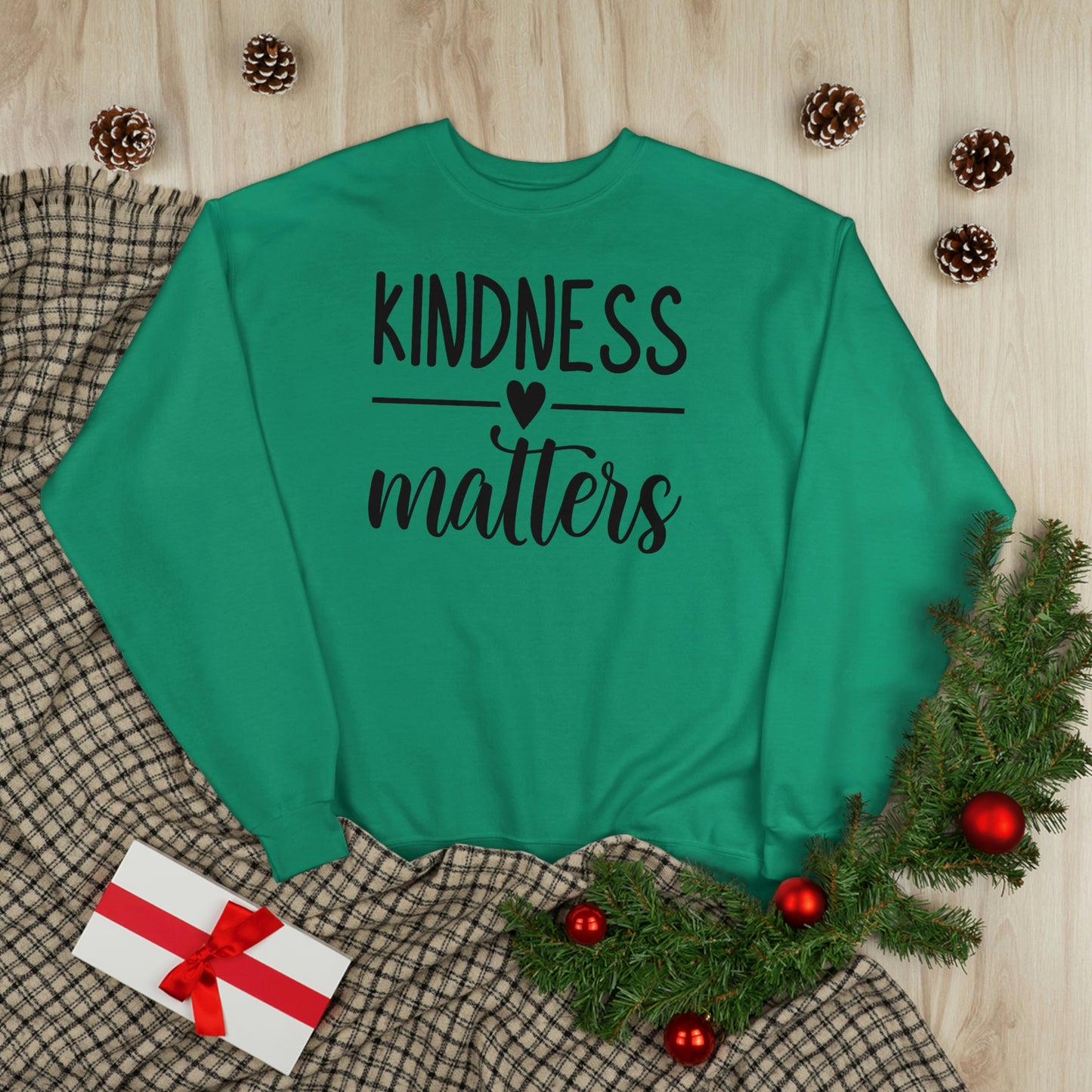 Kindness Matters Unisex EcoSmart® Crewneck Sweatshirt