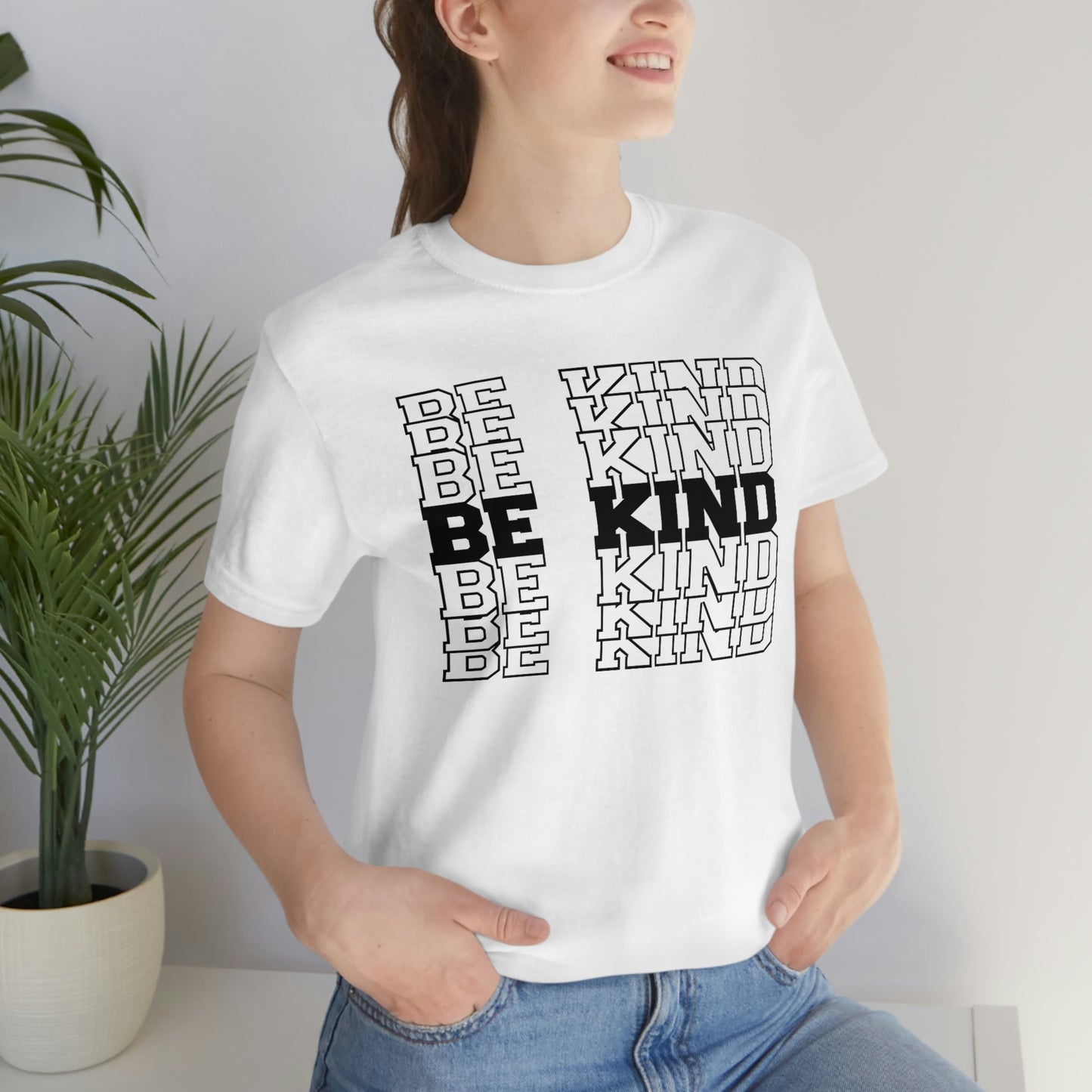 Be Kind Repeat Unisex Jersey Short Sleeve Tee