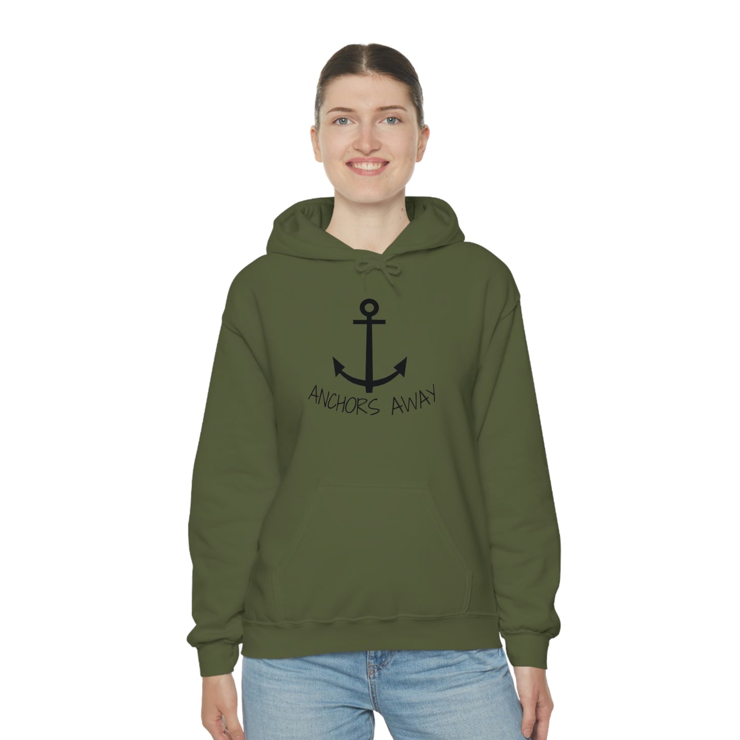 Anchors Away Unisex Heavy Blend™ Hooded Sweatshirt