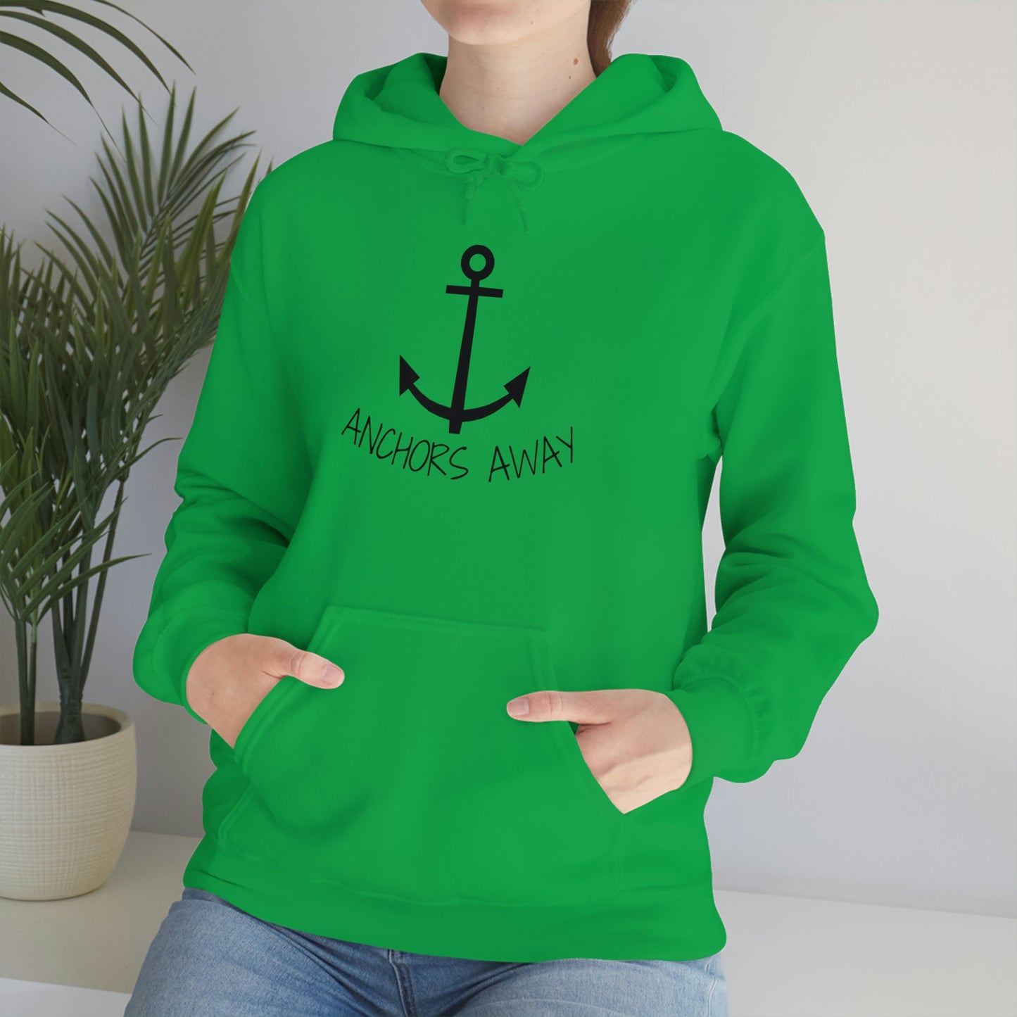 Anchors Away Unisex Heavy Blend™ Hooded Sweatshirt