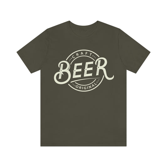 Beer Unisex Jersey Short Sleeve Tee