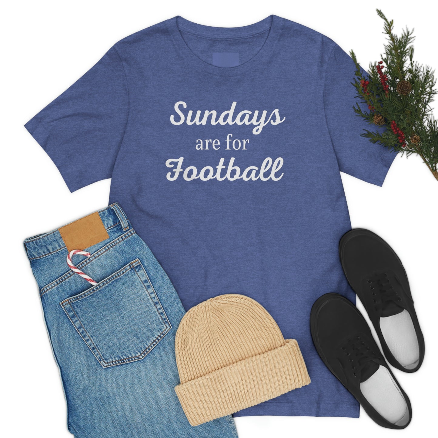 Sundays are for Football Unisex Jersey Short Sleeve Tee