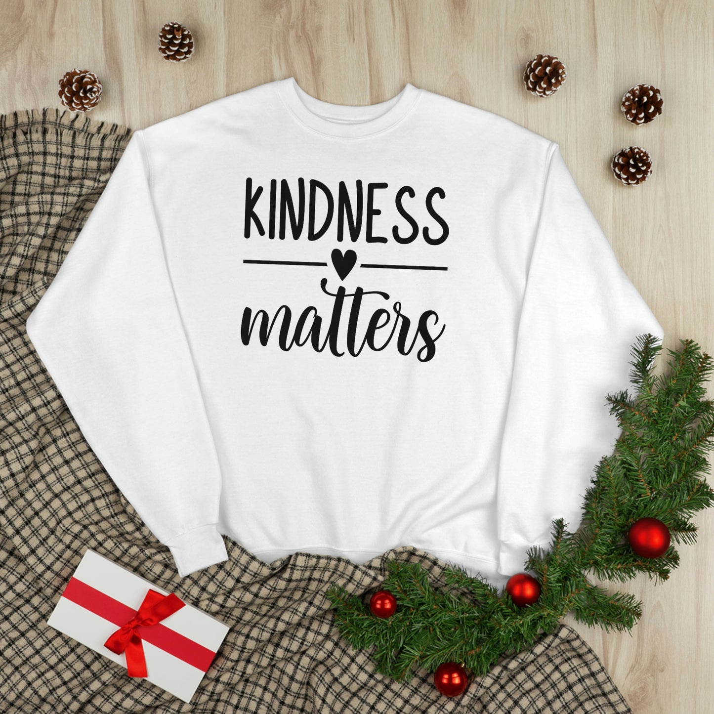 Kindness Matters Unisex EcoSmart® Crewneck Sweatshirt