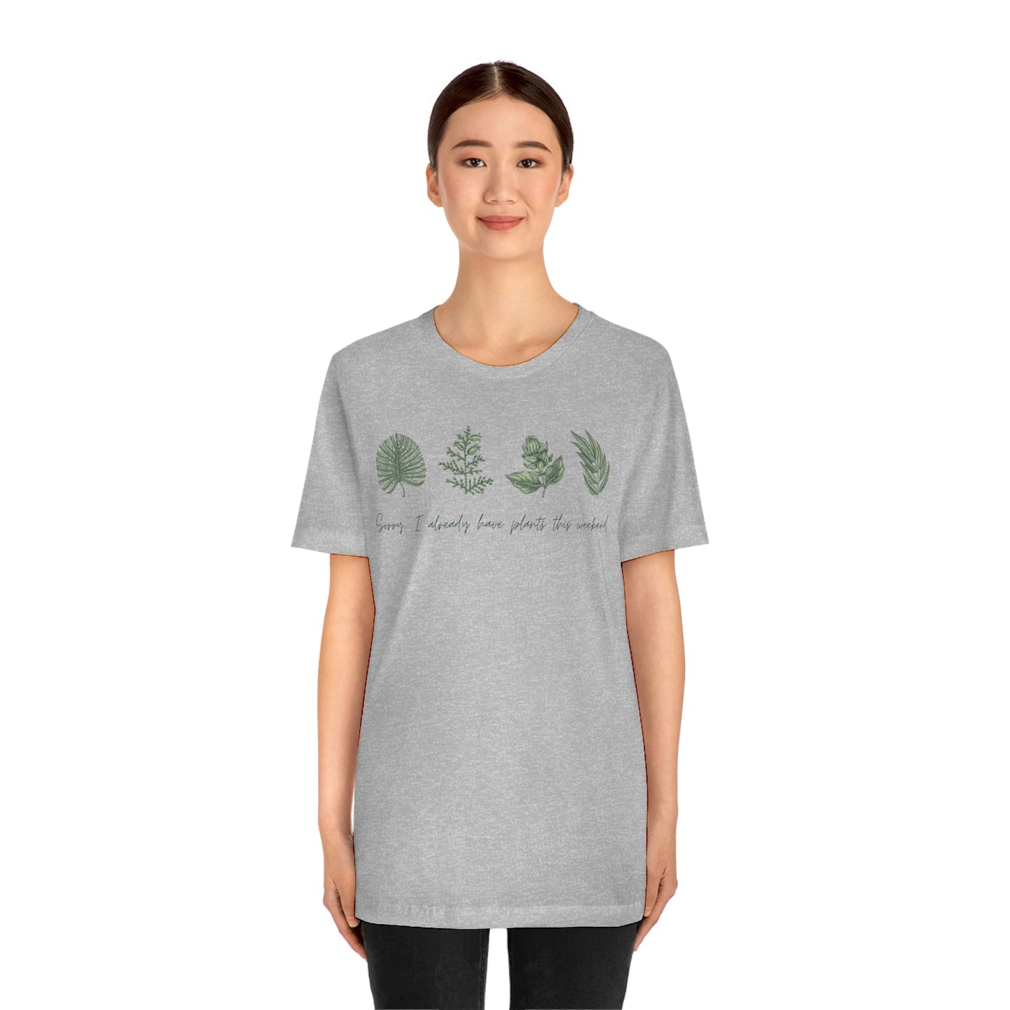 Plants this Weeend Unisex Jersey Short Sleeve Tee