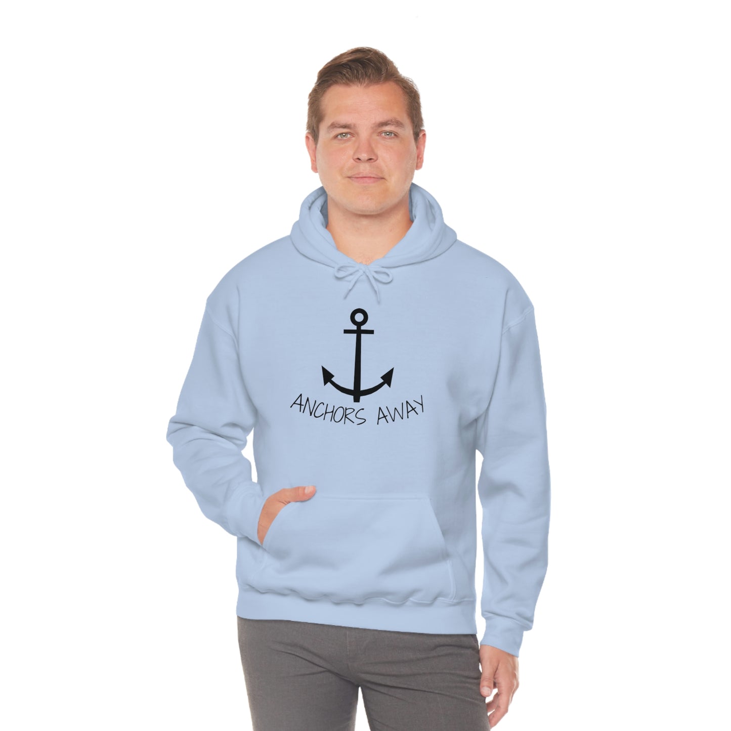 Anchors Away Unisex Heavy Blend™ Hooded Sweatshirt