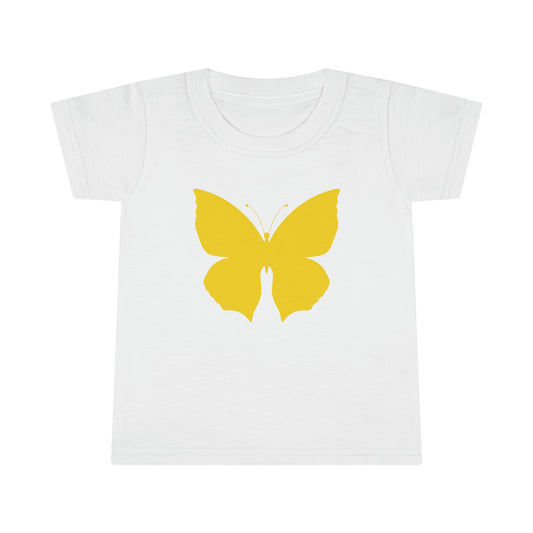 Yellow Butterfly Toddler T-shirt