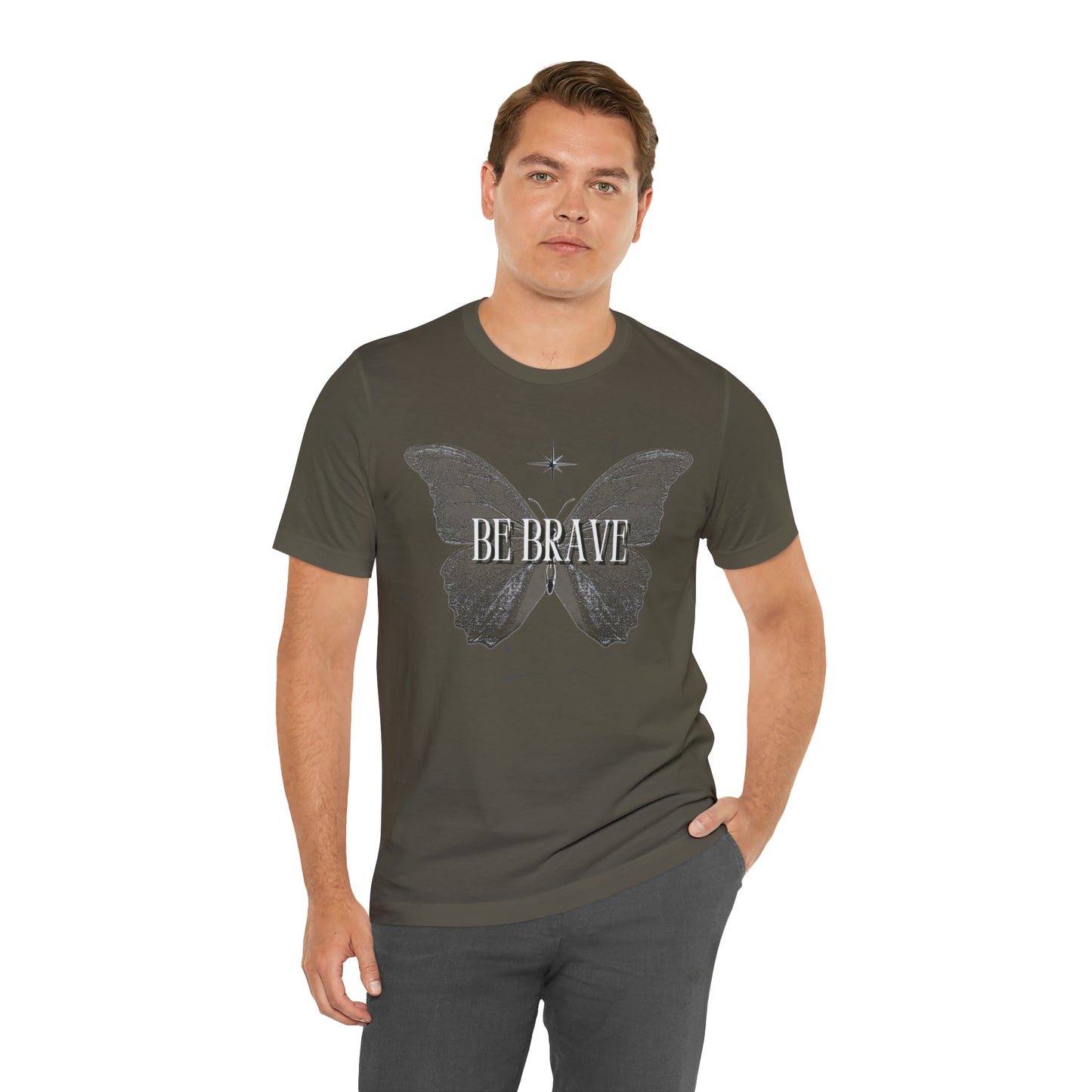 Be Brave Unisex Jersey Short Sleeve Tee