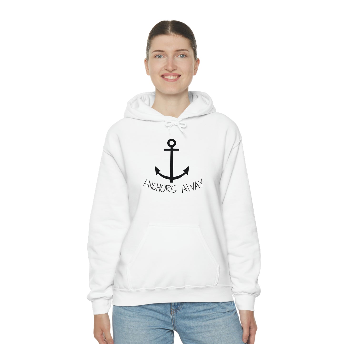 Anchors Away Unisex Heavy Blend™ Hooded Sweatshirt