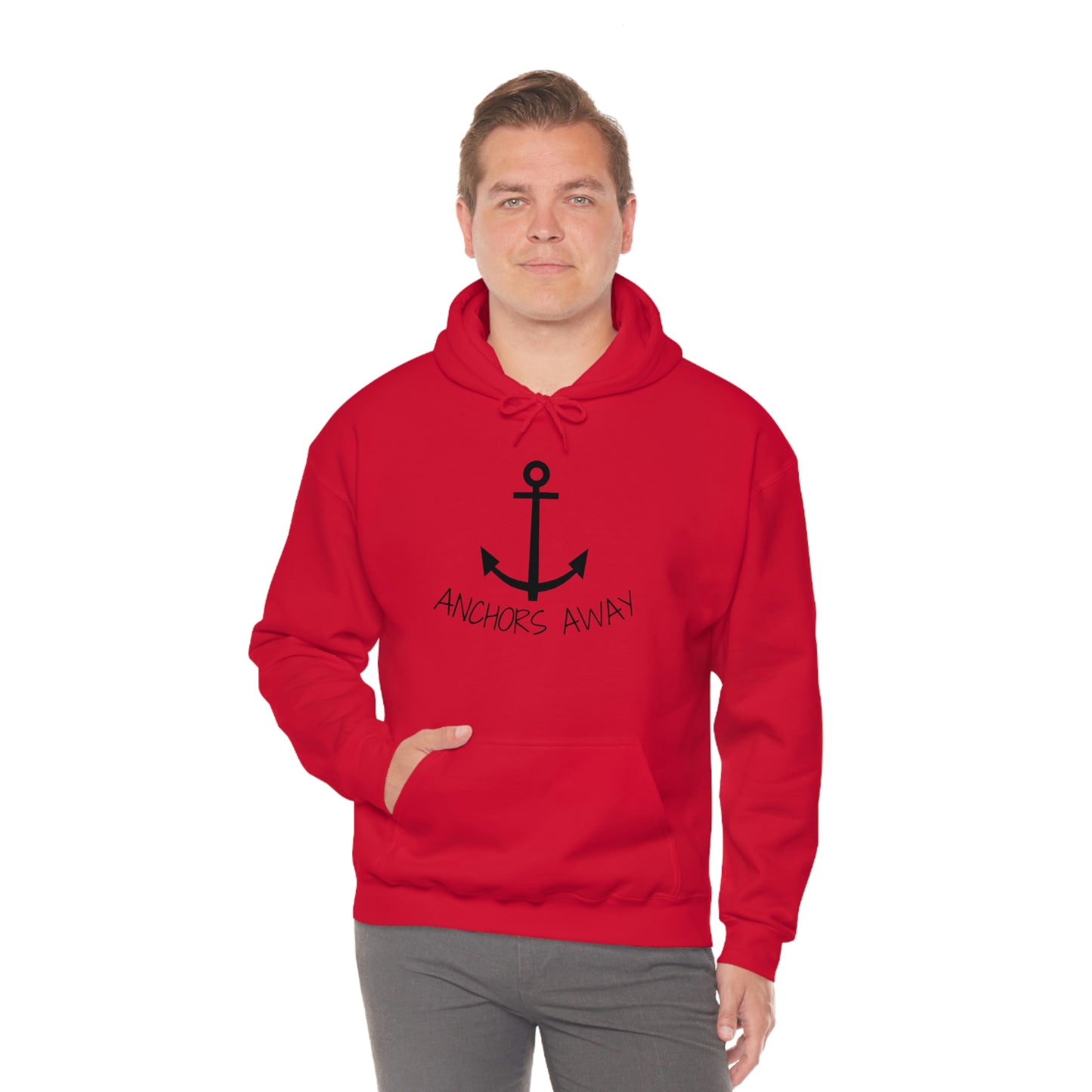 Anchors Away Unisex Heavy Blend™ Hooded Sweatshirt