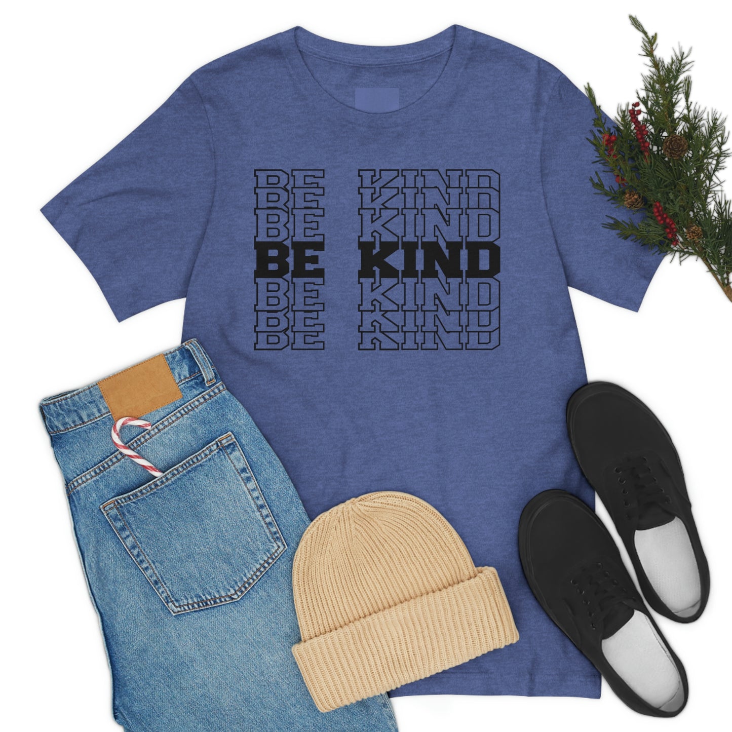 Be Kind Repeat Unisex Jersey Short Sleeve Tee