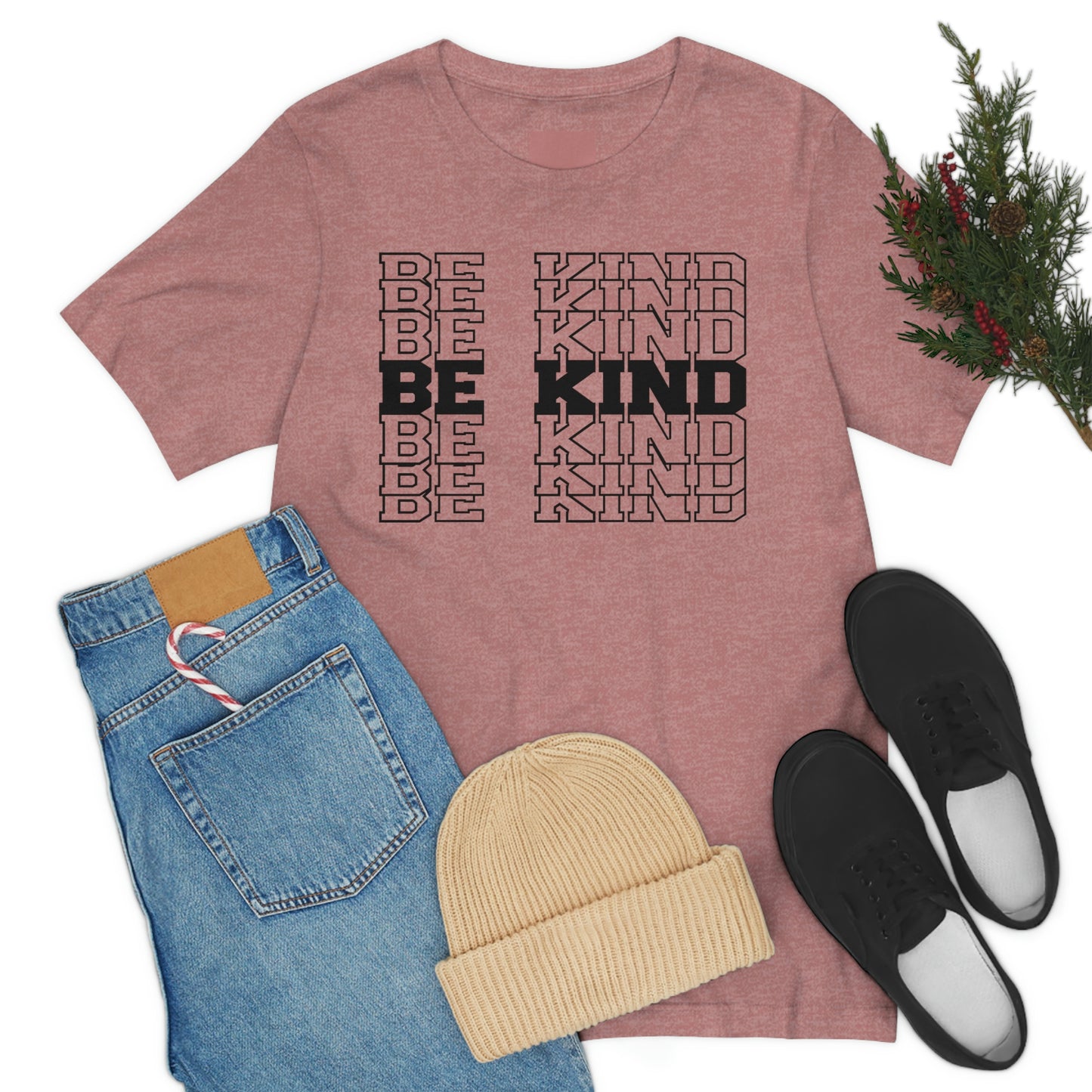 Be Kind Repeat Unisex Jersey Short Sleeve Tee