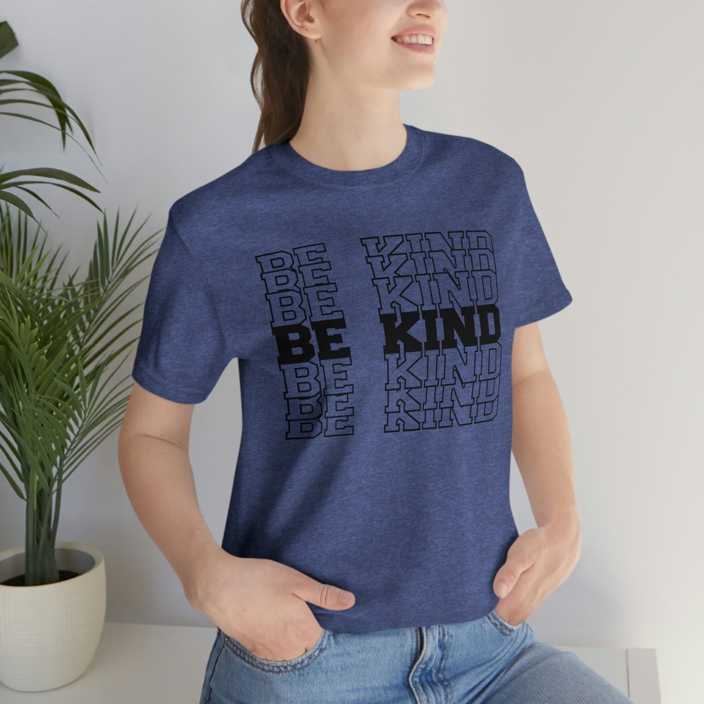 Be Kind Repeat Unisex Jersey Short Sleeve Tee