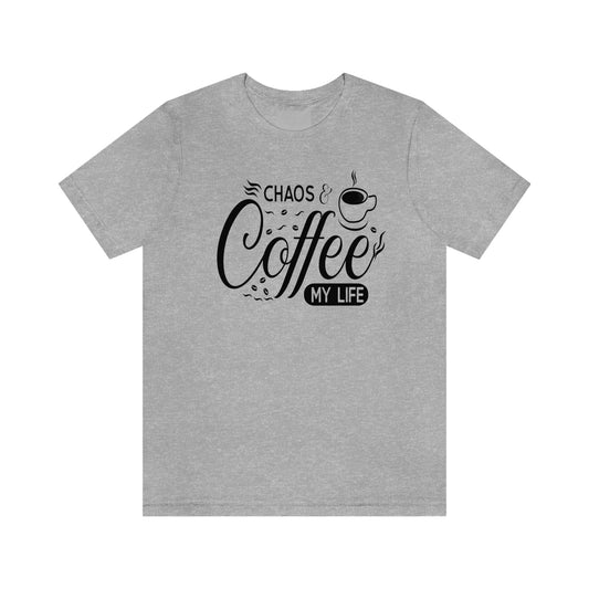 Chaos Coffee Unisex Jersey Short Sleeve Tee