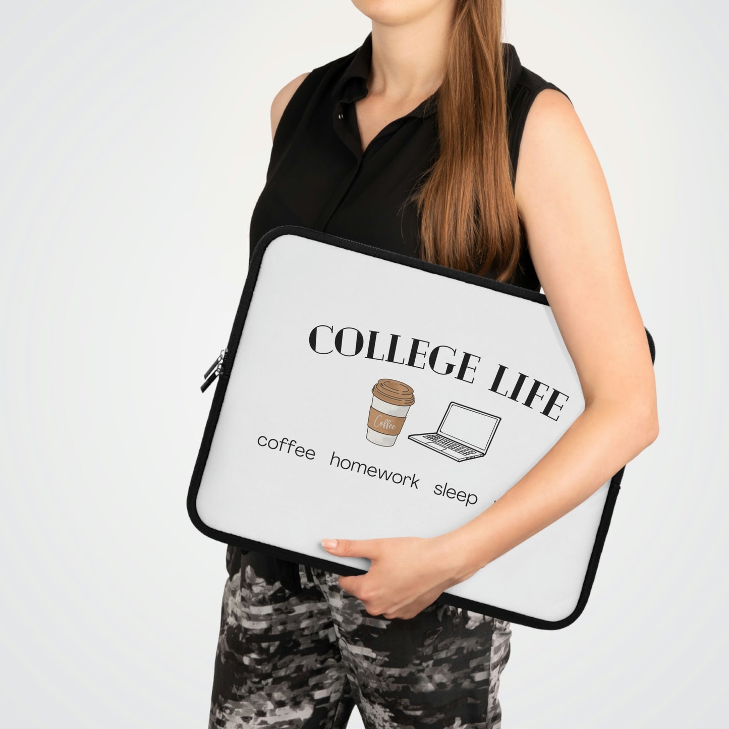 College Life Laptop Sleeve