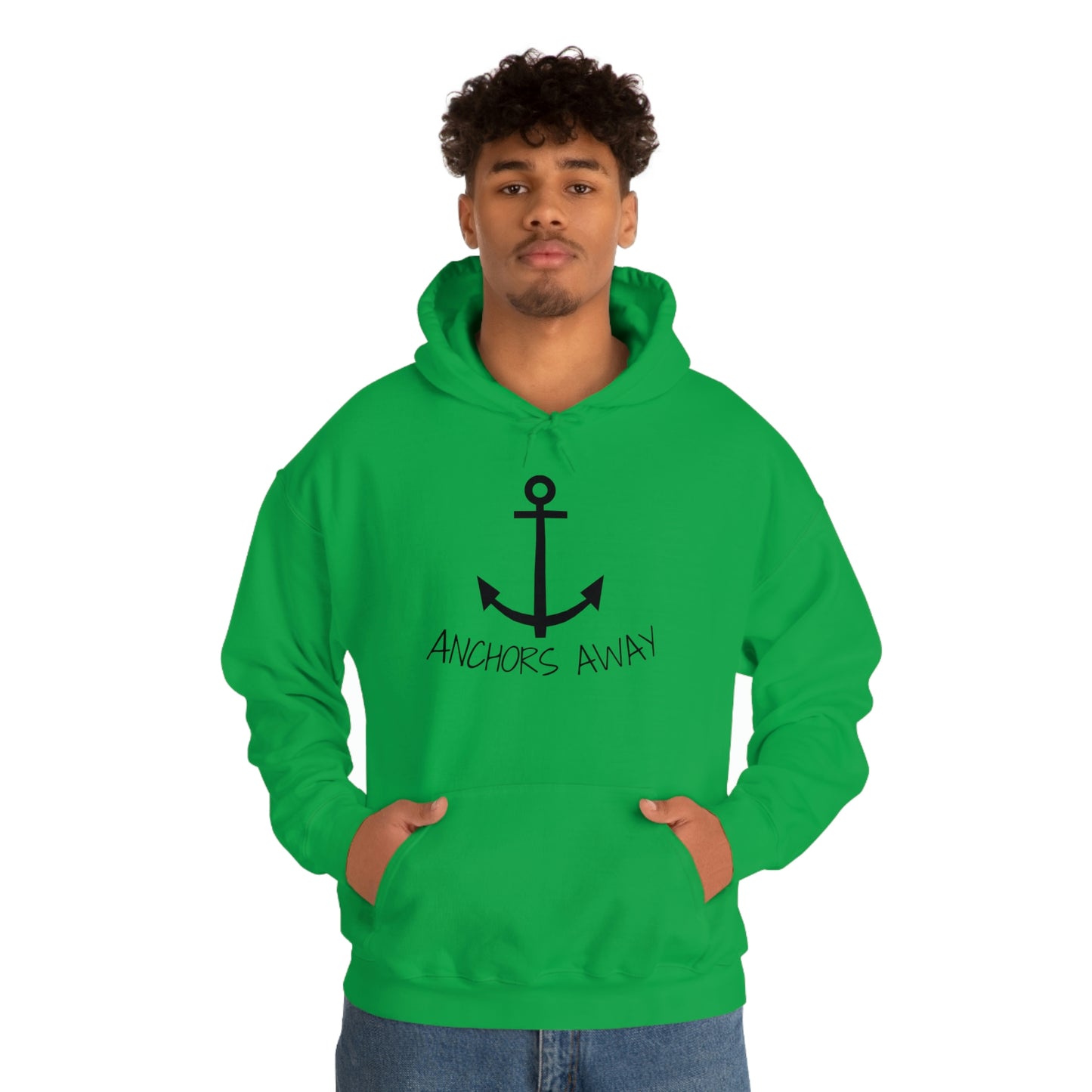 Anchors Away Unisex Heavy Blend™ Hooded Sweatshirt