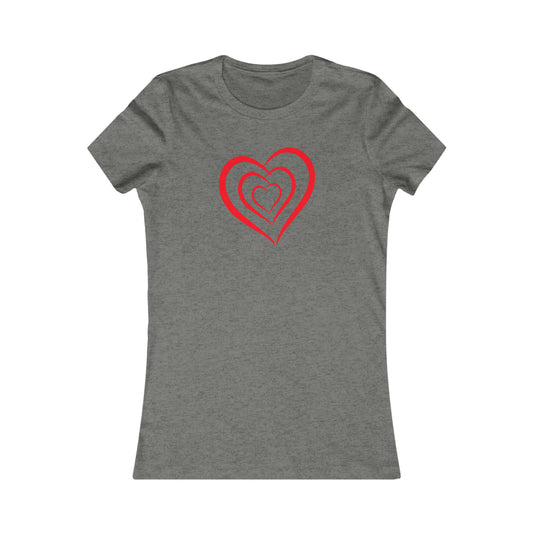 Trio of Hearts Women's Favorite Tee