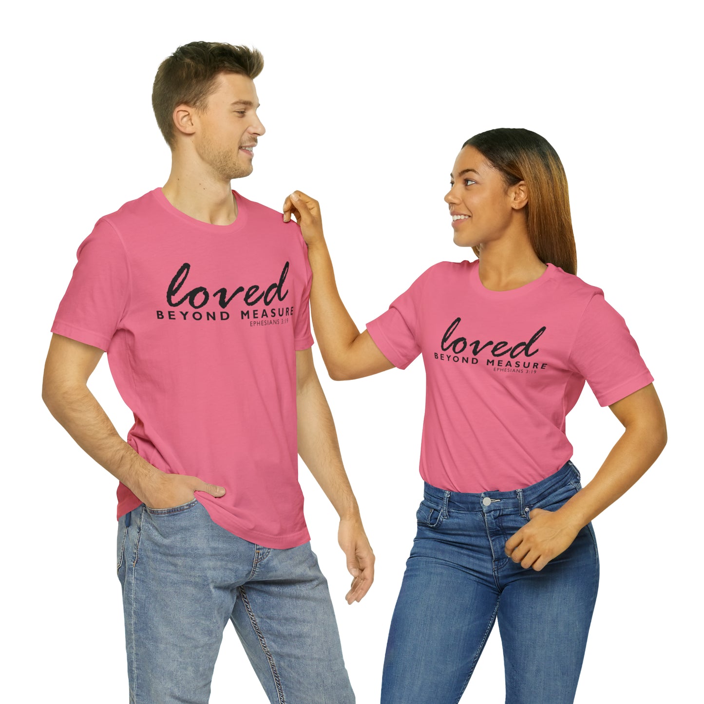 Loved Beyond Measure Unisex Jersey Short Sleeve Tee