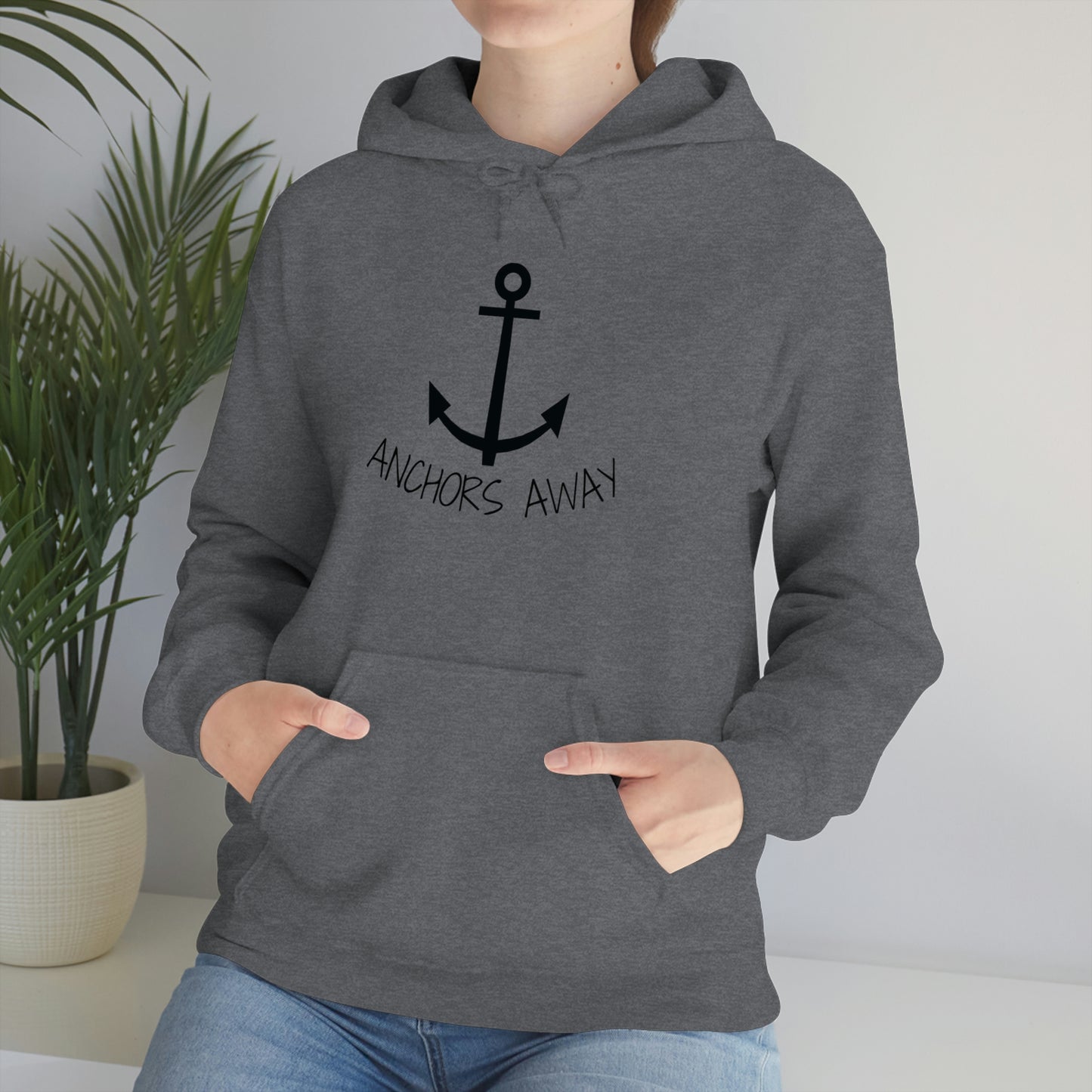 Anchors Away Unisex Heavy Blend™ Hooded Sweatshirt