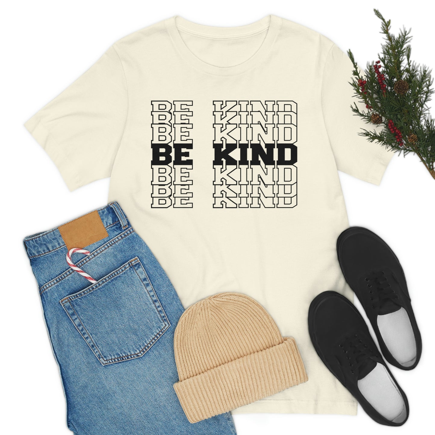 Be Kind Repeat Unisex Jersey Short Sleeve Tee