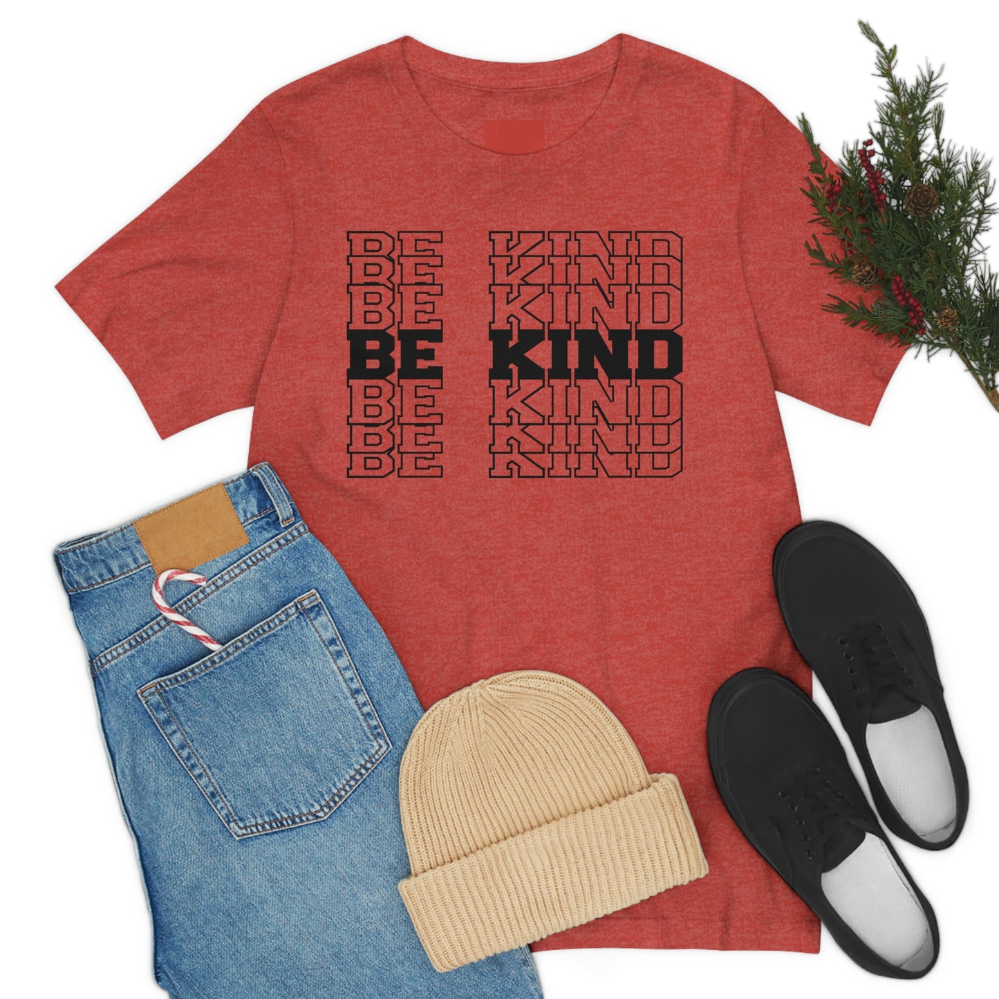 Be Kind Repeat Unisex Jersey Short Sleeve Tee